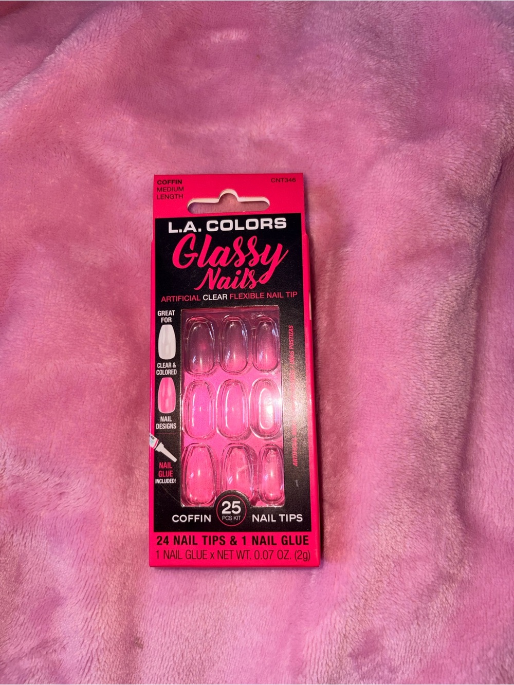L.A. COLORS Glassy Nail Tips